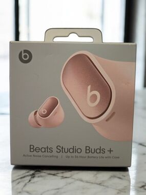Beats by Dre Studio Buds+ Rose Gold Wireless Earbuds